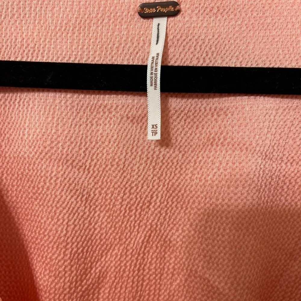 NWOT Free People, Scarlett Mini Dress, XS, Pink